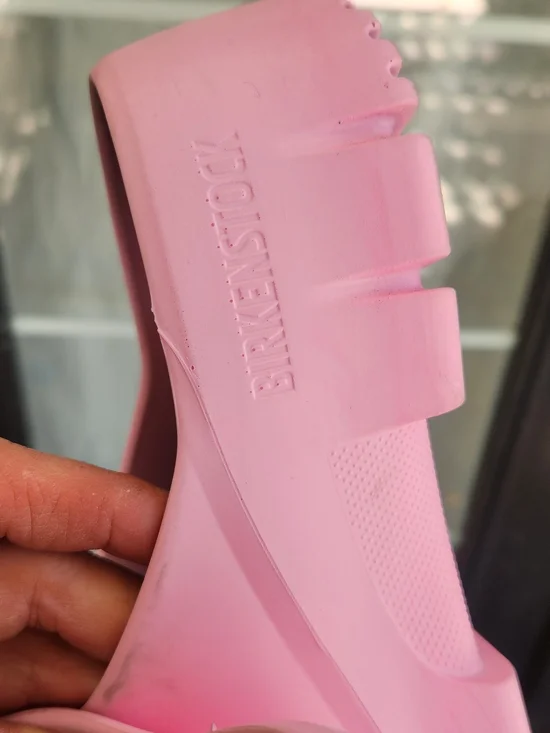 Women's Pink Slip-On Platform Clog - Picture 6 of 6